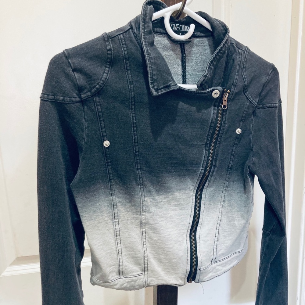 Chico Short zipper jeans jacket Love Culture S